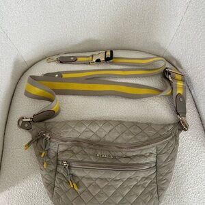 MZ Wallace Gray Quilted Women's Bag